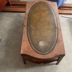 Antique coffee table