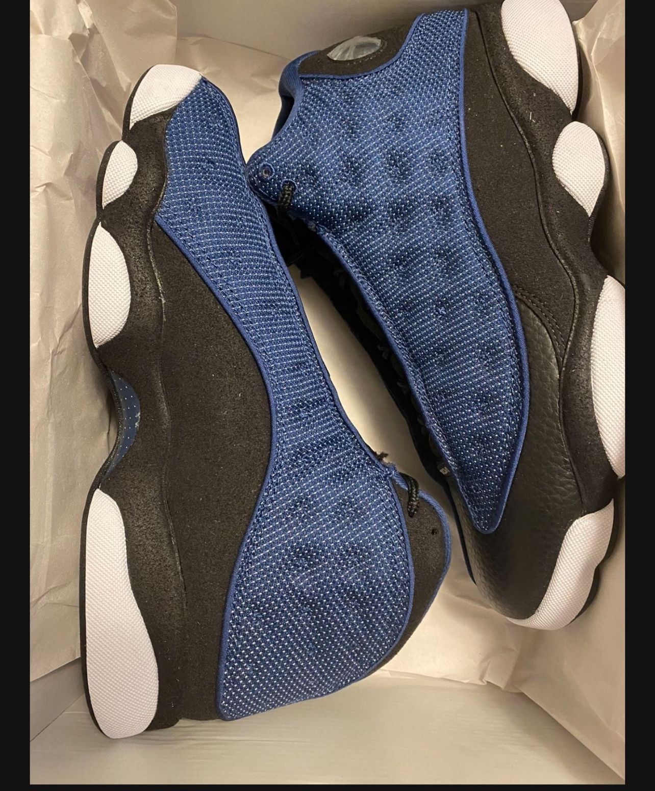 DS JORDAN 13 BRAVE BLUE SIZE 10