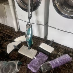 Swiffer steam and scrub set with attachments 