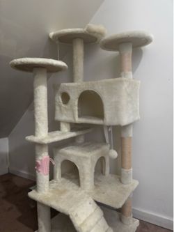 Torre Rascador Para Gatos Grande - Excelente Estado