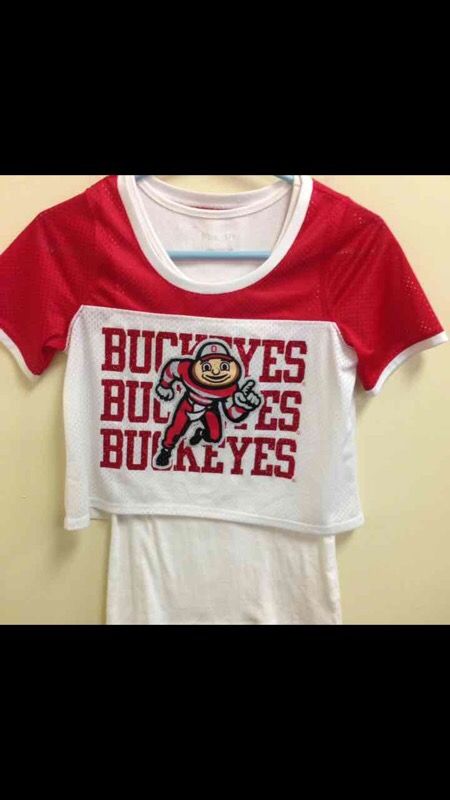 Girls size 14/16 Ohio State Buckeye shirt