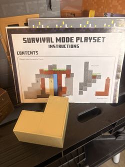 Minecraft Survival Mode Playset