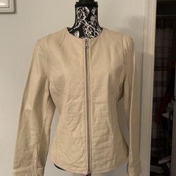Wilson’s Leather Yellow Jacket With Pockets