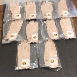 (10) NOS Vintage 1960s Arnold Palmer Women’s Golf Gloves