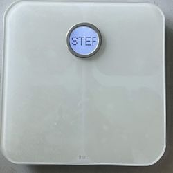 Fitbit Aria Wi-Fi Smart Bathroom Fitness Scale FB201W White TESTED