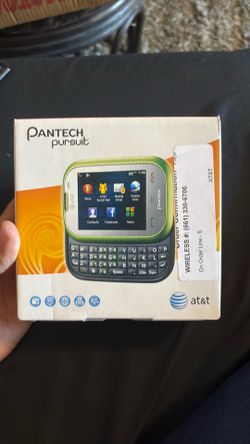 Brand new vintage pantech pursuit phone with everything
