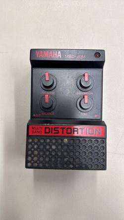 Vintage Yamaha MBD-20M Multi Band Distortion Pedal – Made in Japan