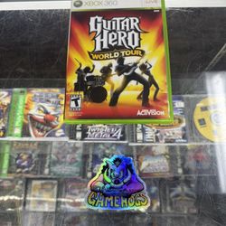 Guitar Hero World Tour Xbox 360 $35 Gamehogs 11am-7pm