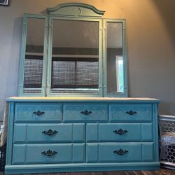 Antique Vibrant Dresser 
