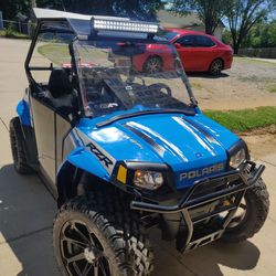 RZR Blue With Bluetooth And Zombie Lights