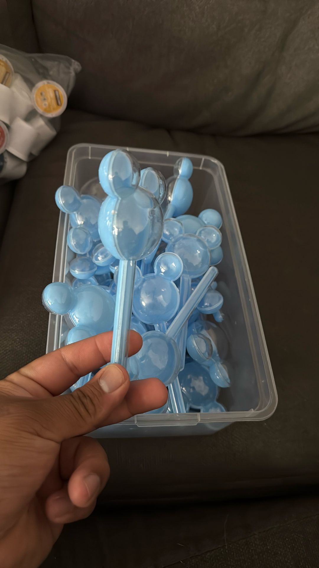 25 Pieces Mickey Plastic Decor
