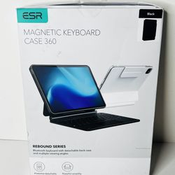 ESR iPad Air 11 Inch Case with Keyboard (M3/M2, 2025/2024) & iPad Pro 11/Air 5th/4th Gen Keyboard