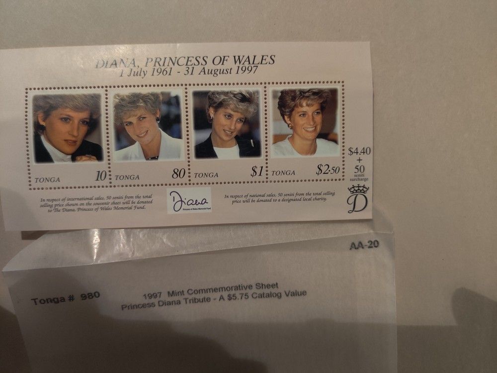 Princess Diana Stamps