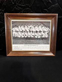 The Much Abused Cleveland Indians Of 1940S. With Ace Pitcher Bob Feller. And Controversial Coach Ossie vitt, Before He Was Replaced With Boudreau.
