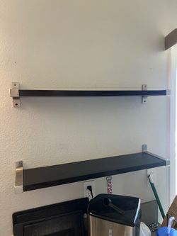 Wooden Shelves (set of 2)