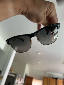 Ray-Ban RB4175 Clubmaster Oversized Square Sunglasses for Men for Women