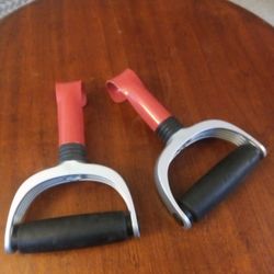 Perfect PullUp Set of 2 Swivel Handle Workout Home Gym Training Pull-up
