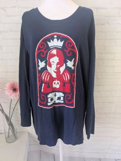 Torrid Princess Snow White sweater size 1X