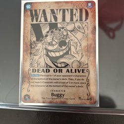 Buggy Wanted Poster
