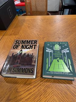 Summer of Night & The Green Mile Hardcover Books