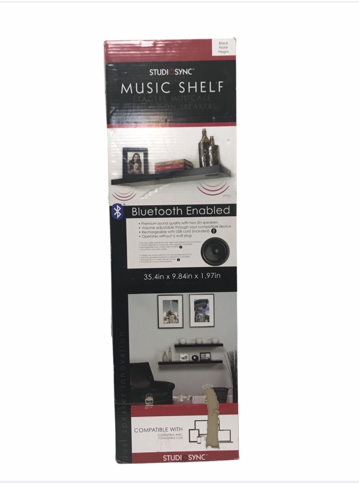 Studio Sync Bluetooth Music Shelf EPJ022838