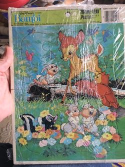 2 vintage Disney puzzles