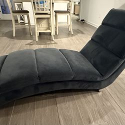 Chaise Lounge Chair Modern Long Lounger for Office, Living Room.