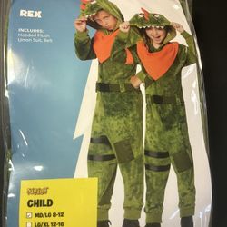 Fortnite Rex Costume Child Size MD/LG 8-12