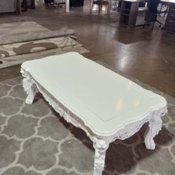 White Throne Coffee Table 