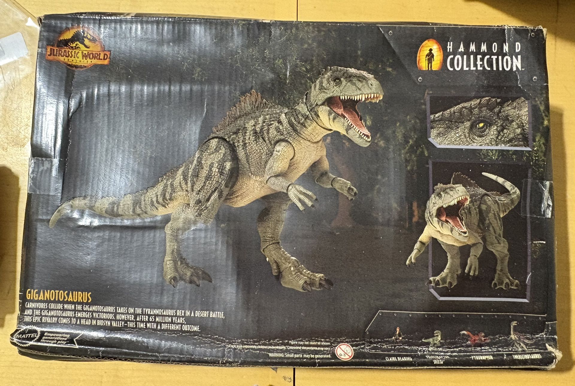 Hammond Collection Giganotosaurus Action Figure