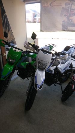 New 200cc on-road off-road Enduro motorcycles