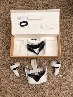 Meta Oculus Quest 2 VR Headset with Controllers