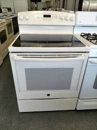 *** GLASS TOP STOVE - White