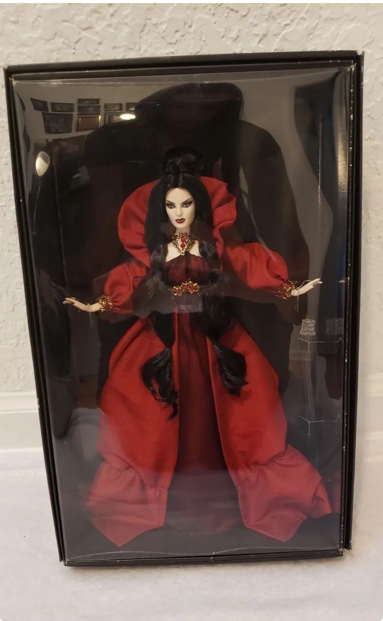 Haunted Beauty Vampire Barbie Doll Mint in original shipper box. Free Shipping
