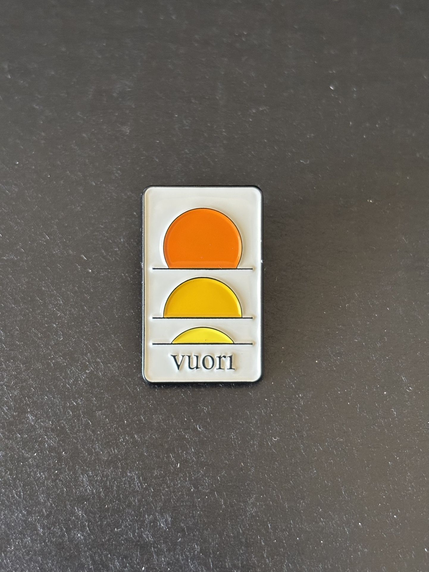 New Vuori Athletic Wear Logo Pin