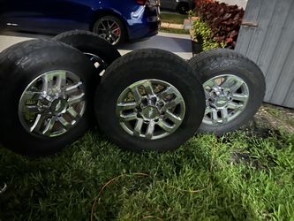 Chevy 2500 factory rims & tires