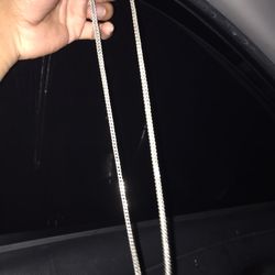 925 Silver Chain Franco