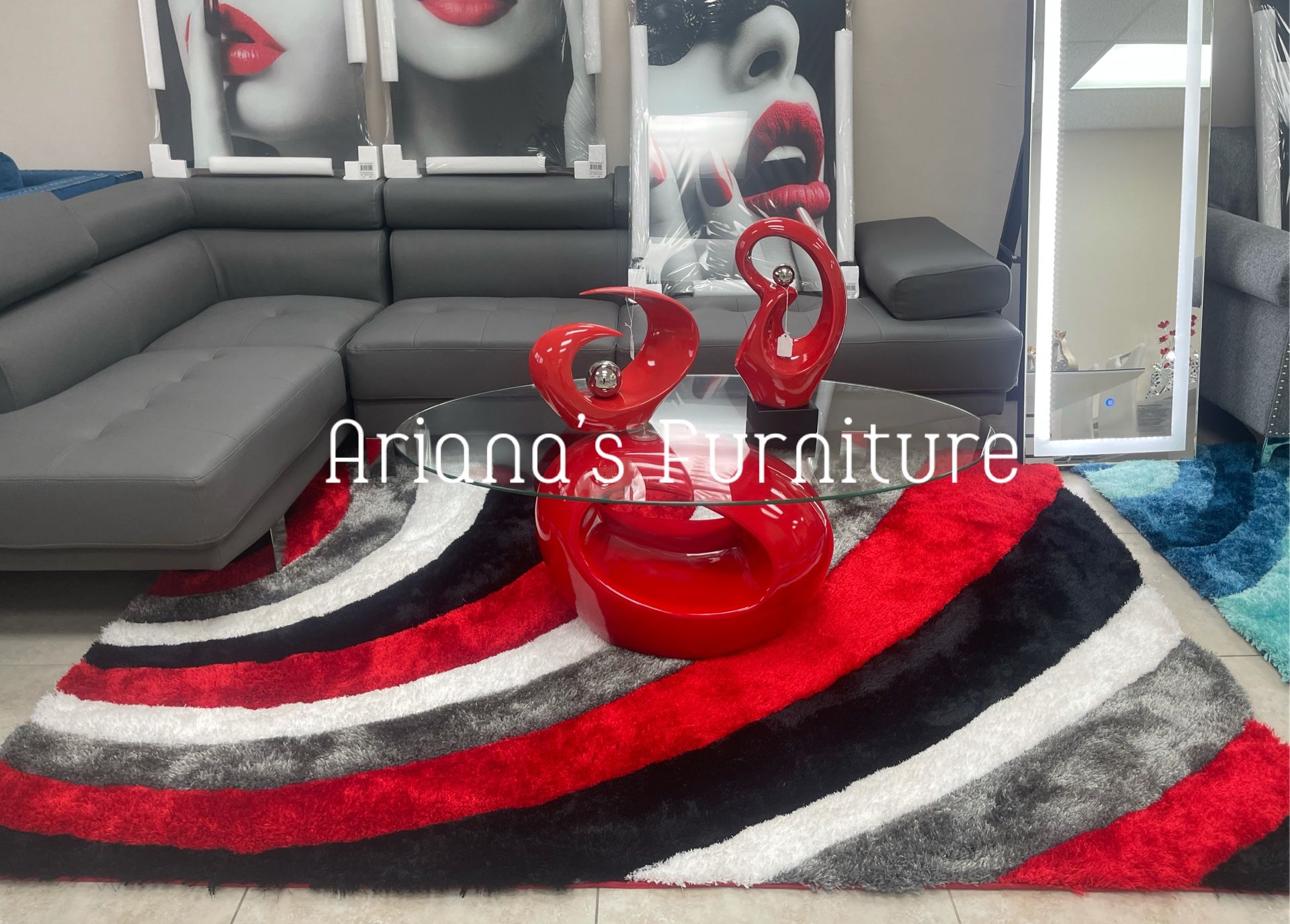 New Grey Sectional (blackwhite Available)