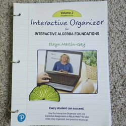 Interactive Org For Interactive Algebra Vol 1 -3