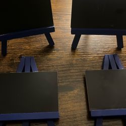 Mini Chalk Board Stands 
