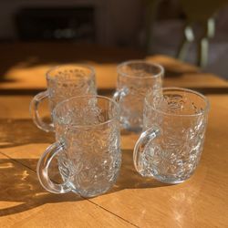 Princess House Fantasia Cup/Mug. Set Of 4