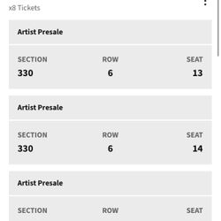 Kanye West Tickets @ Sofi 4/1 (3 Available)