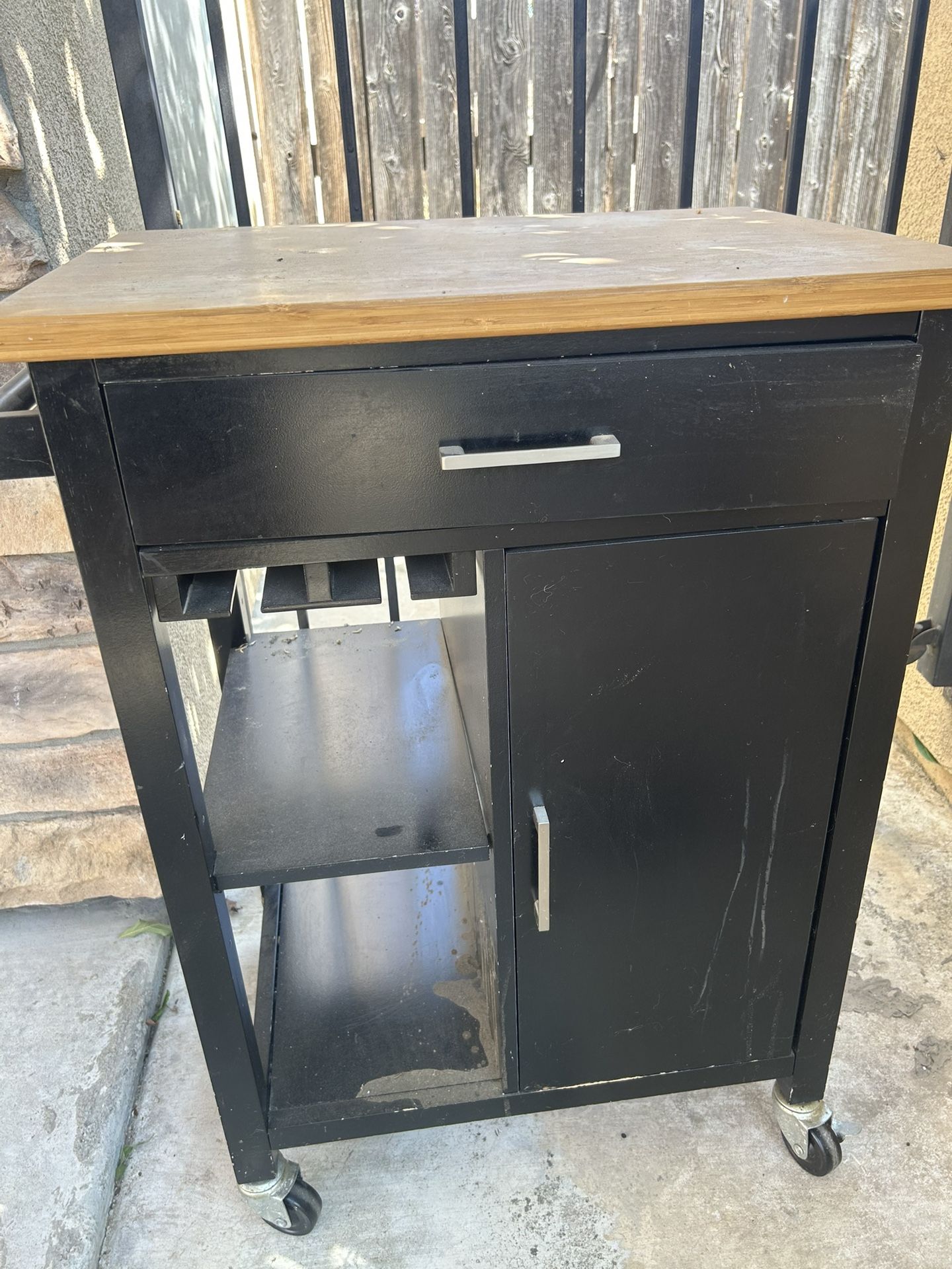 Table With Wheels And Drawer