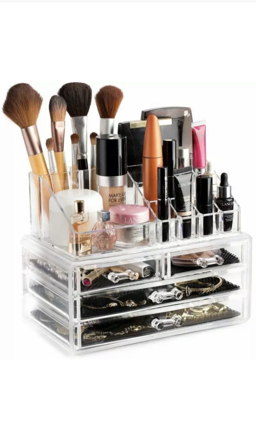 Makeup And Jewelry Organizing 