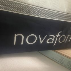 Queen “Nova Form” 12 Inch Med Soft Cooling Mattress