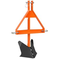 Middle Buster for Category 1, 3 Point Quick Hitch Tractors, Heavy Duty Steel Furrowing Plow 