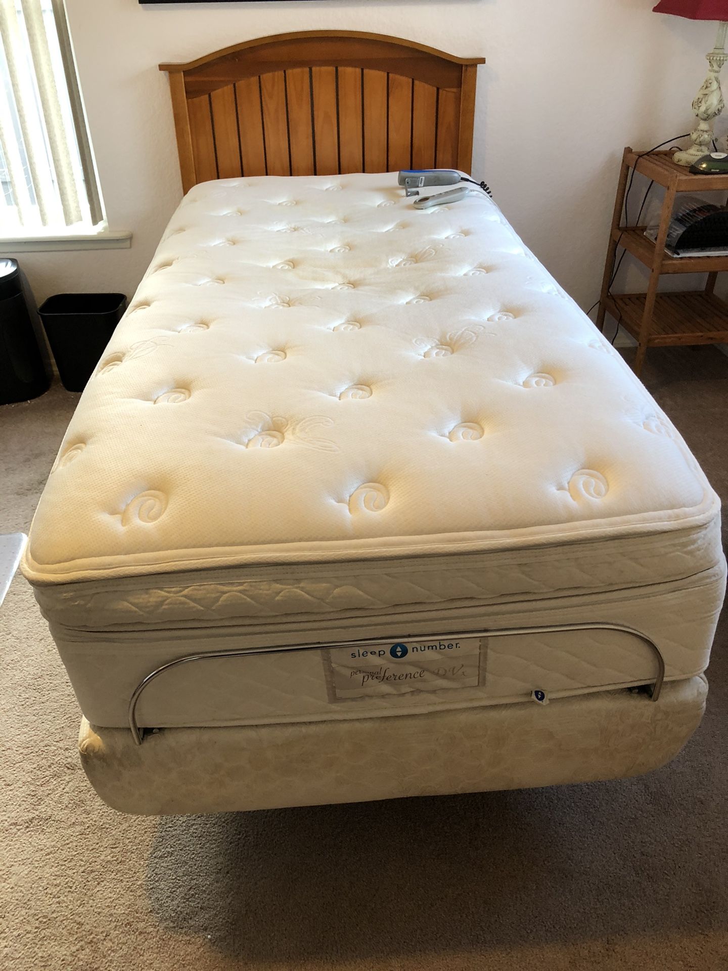 Sleep Number XL Twin Bed with Adjustable Frame