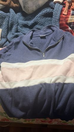 Quarter-Zip Colorblock Sweatshirt