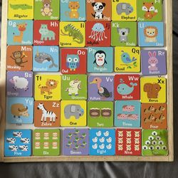 Magnetic Alphabet Board
