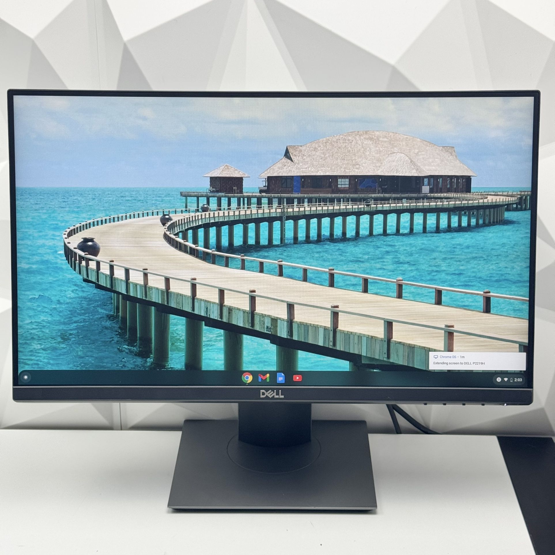 Dell P2219H 21.5 Inch 1920 X 1080 LCD IPS Monitor HDMI, VGA, DP - 60 Hz